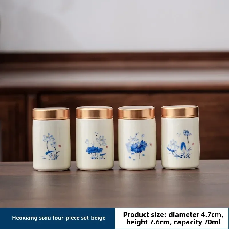 4PCS/LOT Boutique ceramics Tea - Herbal Wellness Products review and price