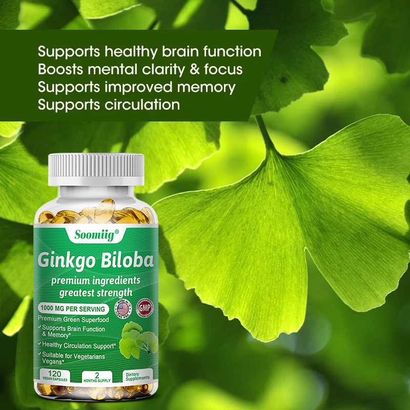 Ginko Biloba Capsules - Brain  - Ginkgo Biloba Extract review and price