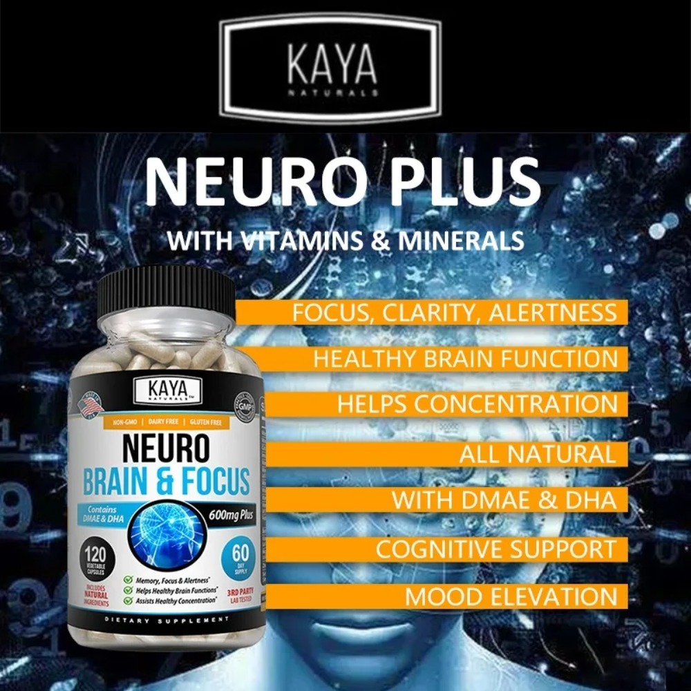 Neuro Brain for Memory & Focus - Ginkgo Biloba Extract review and price