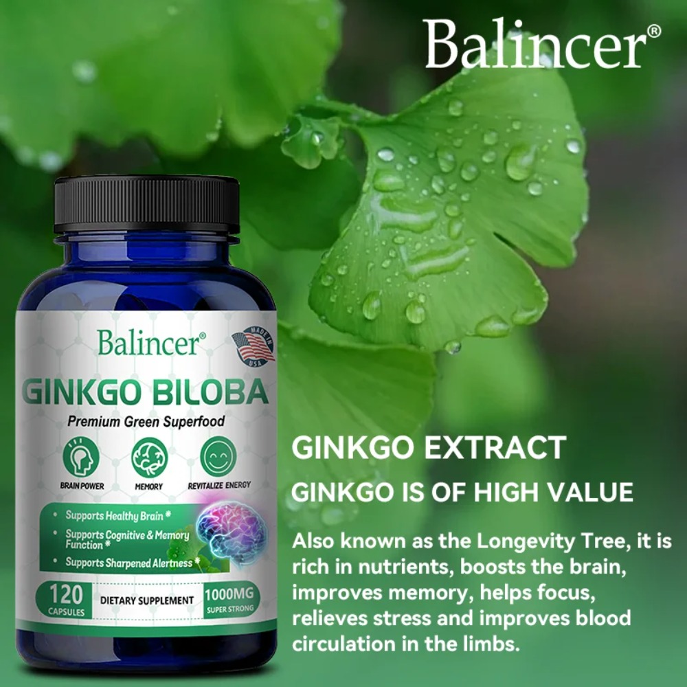 Ginkgo Biloba Capsules - Enhan - Ginkgo Biloba Extract review and price
