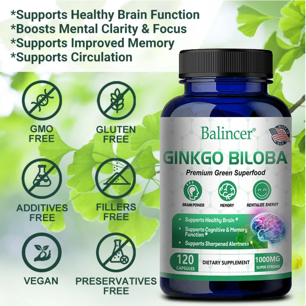 Ginkgo Biloba Capsules - Enhan - Ginkgo Biloba Extract review and price