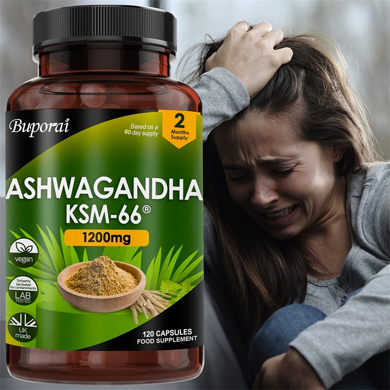 Ashwagandha KSM-66 1200mg - Su - Ginkgo Biloba Extract review and price